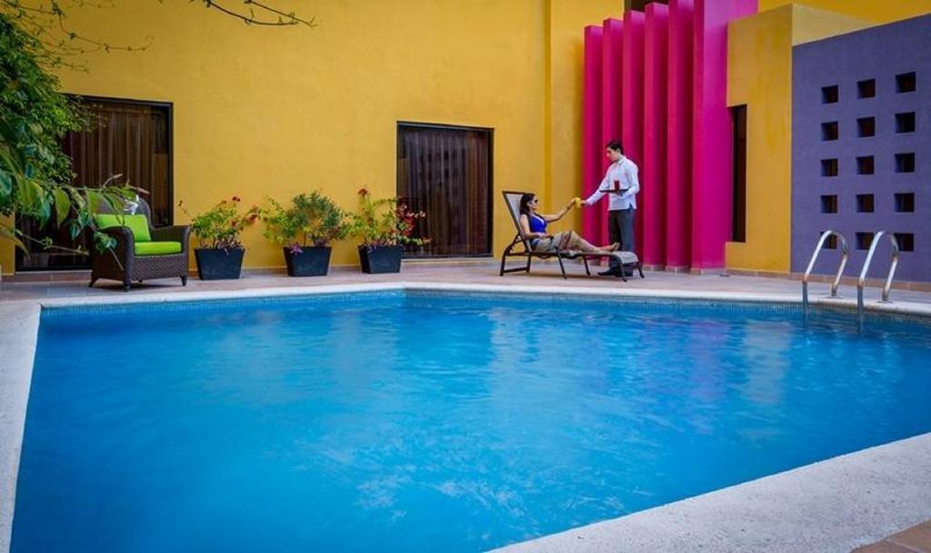 Hotel Plaza Colonial Campeche Exterior photo